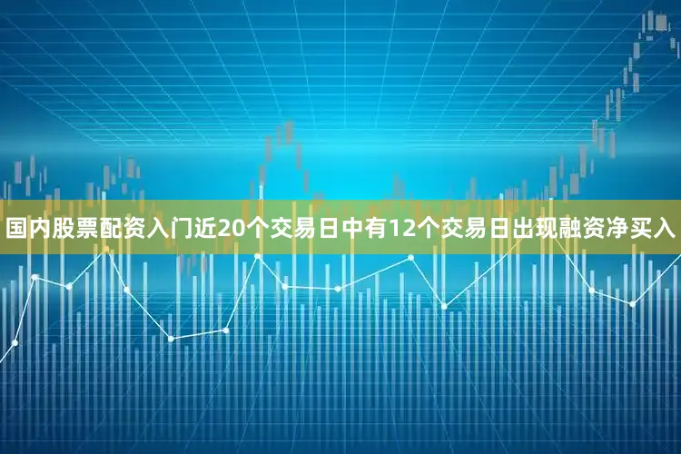 国内股票配资入门近20个交易日中有12个交易日出现融资净买入